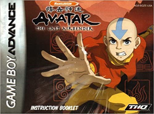 avatar the last airbender games for gba list