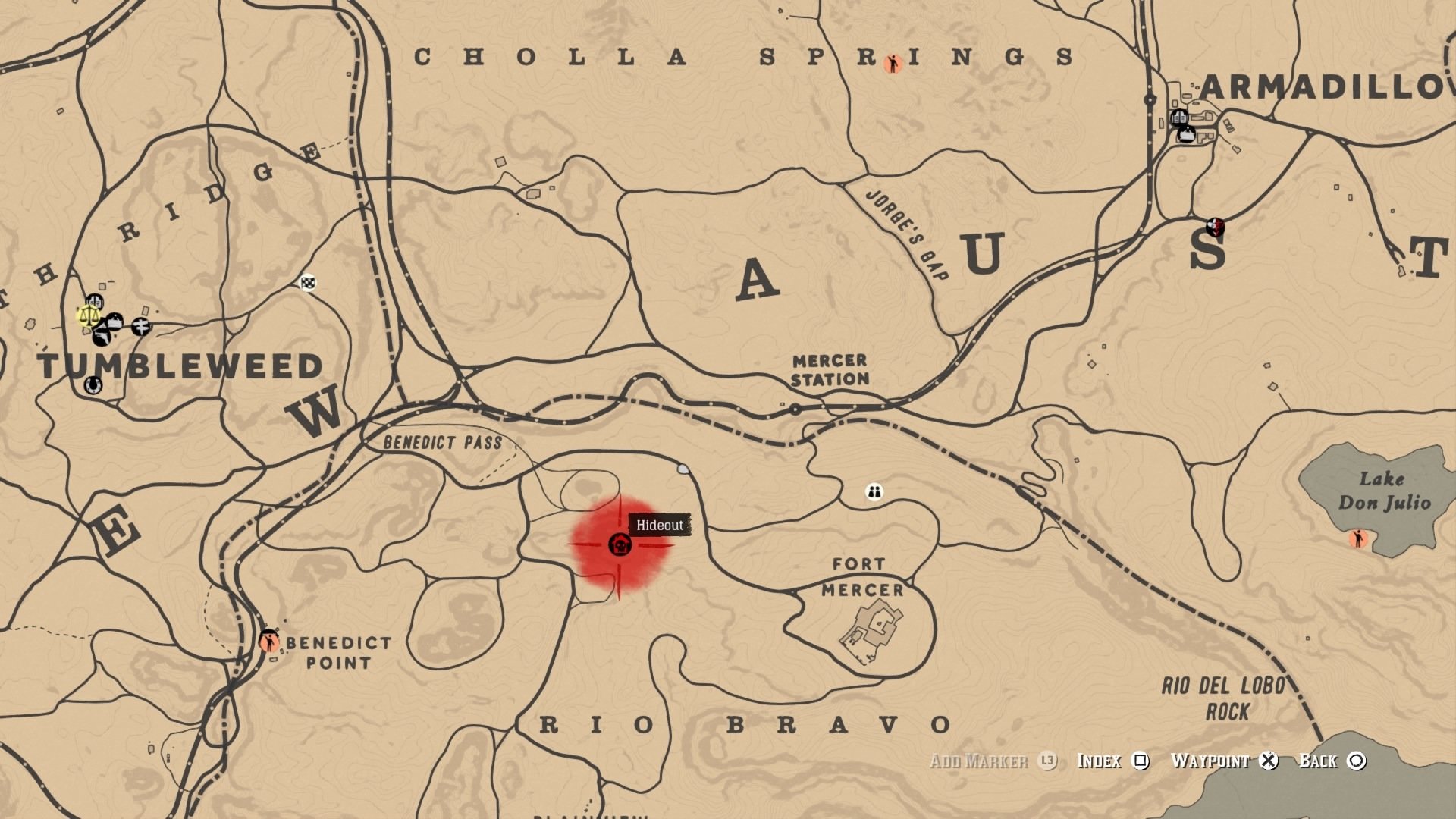 red dead redemption treasure map